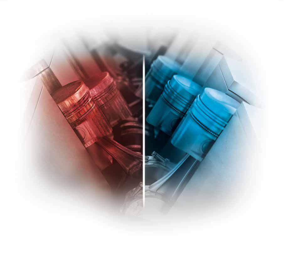 Zapobiega uszkodzeniom spowodowanym przegrzewaniem się silnika. Controls excessive engine-damaging heat NA CZYM POLEGA TECHNOLOGIA CoolTech? SO HOW DOES CoolTech WORK?