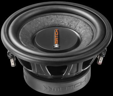 SUBWOOFERY BEZ OBUDOWY MW 10W-D SUBWOOFER DWUCEWKOWY 10 300W (150W na 1 cewkę) Impedancja: 2 x 2Ω Skuteczność: 88dB FS: 36Hz Qms: 4,5 Qes: 0,43 Qts: 0,39 VAS: