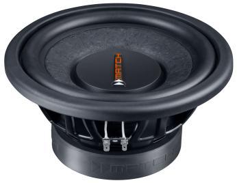 PP 10W-Q SUBWOOFER CZTEROCEWKOWY 10 300W (75W na 1 cewkę) Impedancja: 4 x 3Ω FS: 29Hz Qms: 3,12 Qes: 0,40 Qts: 0,35 VAS: 46l Xmax: +/- 6,5mm Głębokość