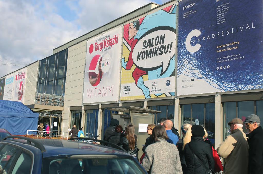 SIATKA WIELKOFORMATOWA Siatka wielkoformatowa na froncie obiektu EXPO Kraków. Wymiary: ok.