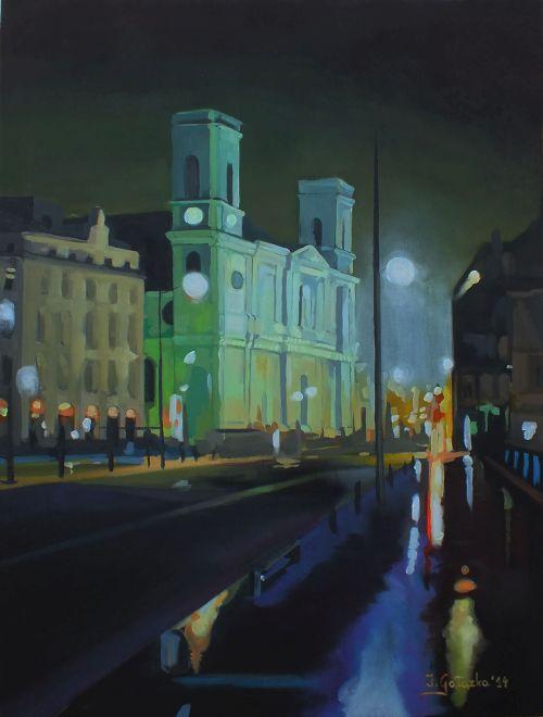 akryl, olej, płótno 50x100 400,- 32.