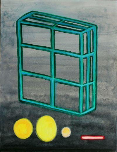 na odwrociu akryl, płótno 40x50 300,- 40 41.