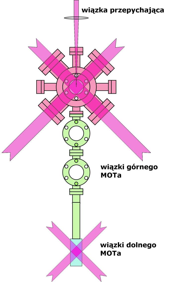 posiada ona wewnątrz grafitową rurkę o długości 10 mm i wewnętrznej średnicy 4,5 mm, której celem jest pochłanianie padających na nią atomów rubidu.