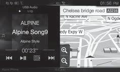 Przełączanie ekranu źródeł audio na dedykowany ekran Możesz przełączać ekran źródeł audio na dedykowany ekran,