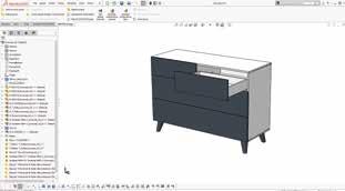 SWOOD DESIGN SWOOD Design to narzędzie zintegrowane z SOLIDWORKS.