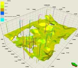 Analizy geologiczne w rejonie projektowanych georeaktorów. Monitoring gazowy na powierzchni terenu w rejonie georeaktorów.