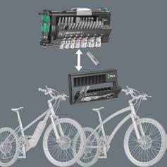 Zestaw narzędzi Bicycle Set 3 Zestaw Bicycle Set 3 to praktyczne narzędzia do samodzielnego montażu i naprawy rowerów szosowych, górskich i elektrycznych.