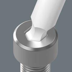 Zastosowanie: do grotów sześciokątnych 1 /4" wg DIN ISO 1173-C 6,3 i końcówek E 6,3, a także grotów i końcówek z serii Wera 1 i 4 Trzpień: sześciokątny 1 /4" z uchwytem szybkomocującym Rapidaptor,