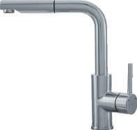 przyłączeniowe o średnicy KWT 07A CHROME Wysokość 31/230 mm Obrotowa wylewka Głowica ceramiczna 3 mm Perlator Kąt obrotu KWT 07A PURE WHITE Wysokość 31/230 mm Obrotowa wylewka Głowica ceramiczna 3 mm