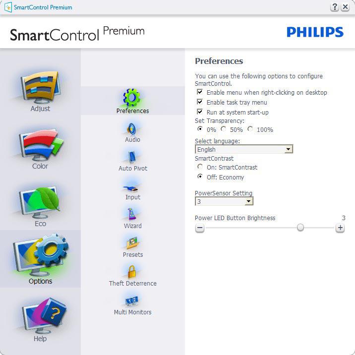 Po utworzeniu kodu PIN w okienku Theft Deterrence (Odstraszanie złodziei) widoczne będzie wskazanie Theft Deterrence Enabled (Funkcja Odstraszanie złodziei włączona) i przycisk PIN Options (Opcje