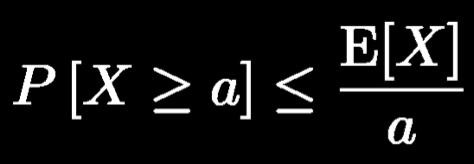 Bounding probabilities Markov s inequality: Bounds the probability that a nonnegative random variable