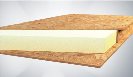 Idea produktu 3 H-Block, to chroniona prawem patentowym, izolacyjna płyta konstrukcyjna zbudowana z pianki poliuretanowej, zamkniętej w konstrukcji skrzynkowej i trwale połączonej z okładziną