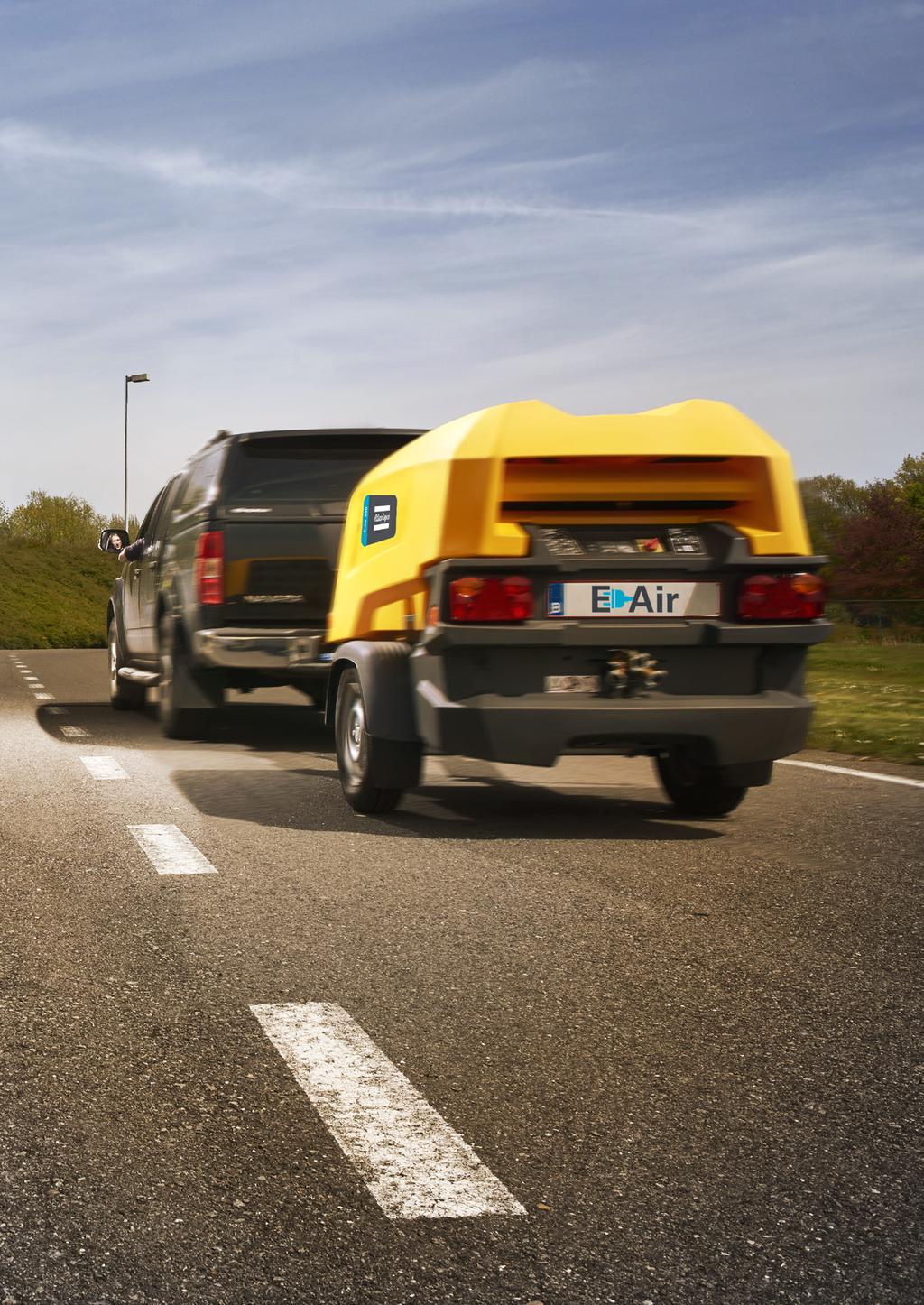 Seria E-Air VSD Elektryczne przewoźne