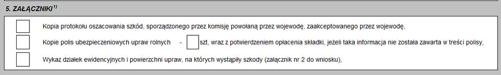 IX.I. Część B pkt 4 IX.II Część D pkt 4 ZOBOWIĄZANIA dotyczy: Należy zapoznać się z treścią zobowiązań związanych z ubieganiem się o pomoc, znajdujących się w Sekcji IX.I. Część B pkt 4 oraz w Sekcji IX.