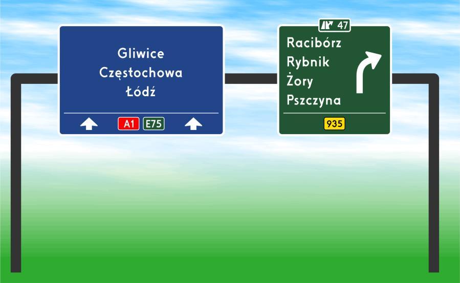 znaków