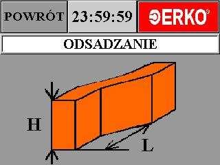 Włożyć szynę w przestrzeń roboczą z ustalenie długości za pomocą zderzaka [4] (rys. 7). 6.