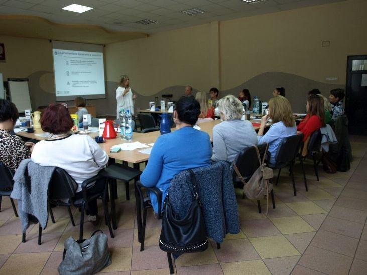 Sieci wsparcia doradców zawodowych wsparcie metodyczne i szkolenia Spotkanie organizacyjne i szkoleniowe dla doradców zawodowych szkół podstawowych z całego powiatu kędzierzyńsko-kozielskiego w CKPiU