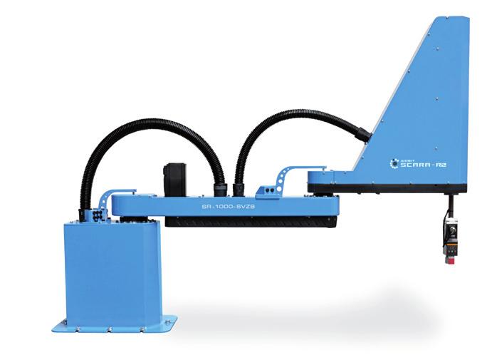 Dostępne rozwiązania z zakresu robotyki Robot SCARA-R2 Robot Desktop 4 stopnie swobody Udźwig do 5 kg Zakres ruchu do 1000 mm