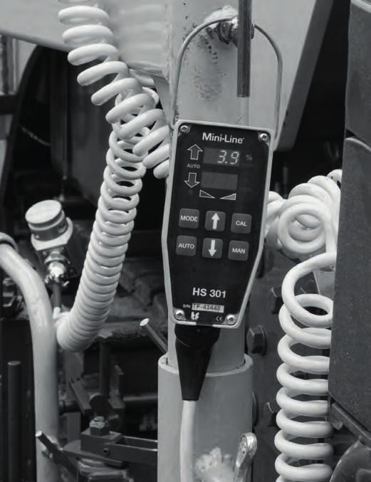 podłączonych Ustaw parametry kontrolne Przełącz w tryb auto Skalibruj wartości czujnika Dopasuj parametr kontrolny czułości Przełącz w tryb ręczny Sterownik ręczny Mini-Line HS301 owym G224