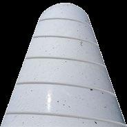 Rury szalunkowe Rury szalunkowe Uniwersalne Szalunek MONOTUB DD dostępny jest w średnicach od Ø 152mm do Ø 1200mm.