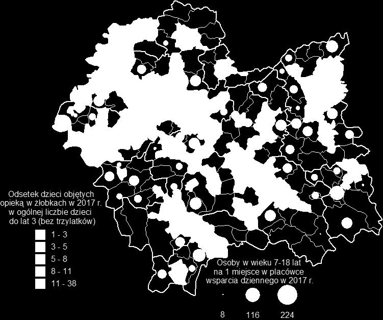 Wsparcie rodzin Opieka w żłobkach i