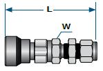 HM-QC4-B-FR-02-SS HM-QC4-B-FG-02-SS 54,9 5/8 QC4 1/4 HM-QC4-B-FN-04-SS HM-QC4-B-FR-04-SS HM-QC4-B-FG-04-SS 61,5 3/4 QC6 3/8 HM-QC6-B-FN-06-SS HM-QC6-B-FR-06-SS HM-QC6-B-FG-06-SS 65,3 7/8 QC8 1/2