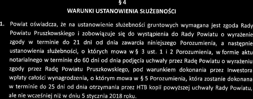 opisnej wyżej nieruchomości Powitu l urządzeń infrstruktury kolejowej w postci odcink torów wrz z niezbędną infrstrukturą i infrstrukturą infiltrcyjną (tj.