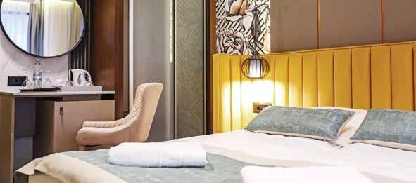 ACCOMMODATION SMJEŠTAJ IN TOWN A wide range of accommodation awaits you in Sarajevo from five-star hotels and those that offer quality service, conference halls and wellness centers; to nature