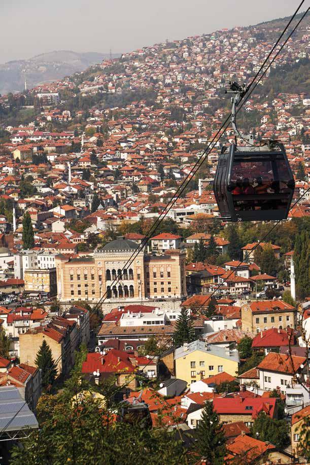 أهال بكم / 欢迎 Welcome / Dobrodošli / SARAJEVO CABLE CAR SARAJEVSKA ŽIČARA 萨拉热窝缆车 عبارة رساييو السلكية (التلريك) khrvatin bb