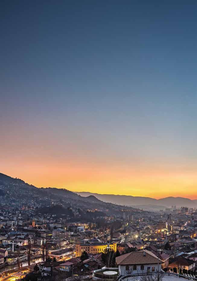 5 For centuries, the White Fortress served as an important defensive fort that stood watch over Sarajevo.