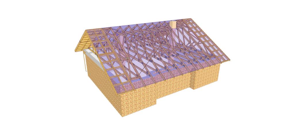 NAZWA TYTUŁ RYSUNKU Dom Jednorodzinny JUSTYNIAN MAŁY ADRES do adaptacji WIDOK 3D SKALA: