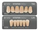 3 76 pln PAN EXCELL Zęby przednie o dużej odporności na abrazję z kompozytu MRP (microfiller reinforced polyacrylic). 7.4 7.9 8.4 8.6 9.0 9.3 T42 T44 T46 T47 T48 T50 T54 9.5 9.9 10.4 10.9 11.3 11.