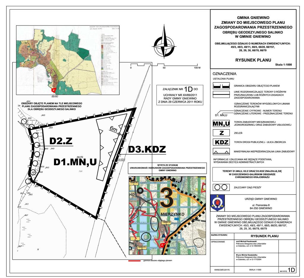 Województwa Pomorskiego Nr 105 11626 Załącznik nr 1D do