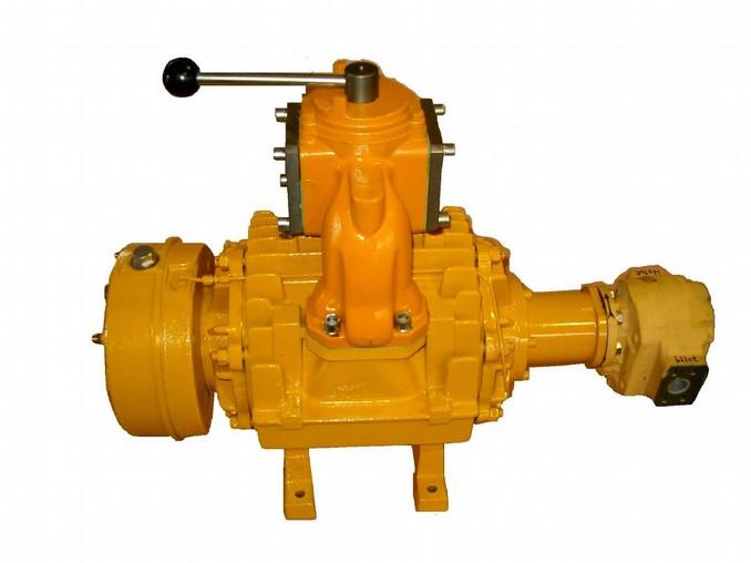 Kompresor T-541/H wraz z silnikiem hydraulicznym i zamontowanym zaworem czterodrogowym, spełnia oczekiwania użytkowników dysponujących źródłem zasilania hydraulicznego.