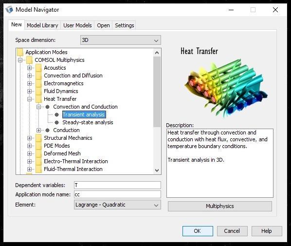 COMSOL: Symulacja została wykonana w