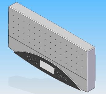 75. P Podz. korpusu przedniego Component of the Corps front Tapa de frente Подузел переднего корпуса Vorderkorps Coperchio frontale del pannello Z480.