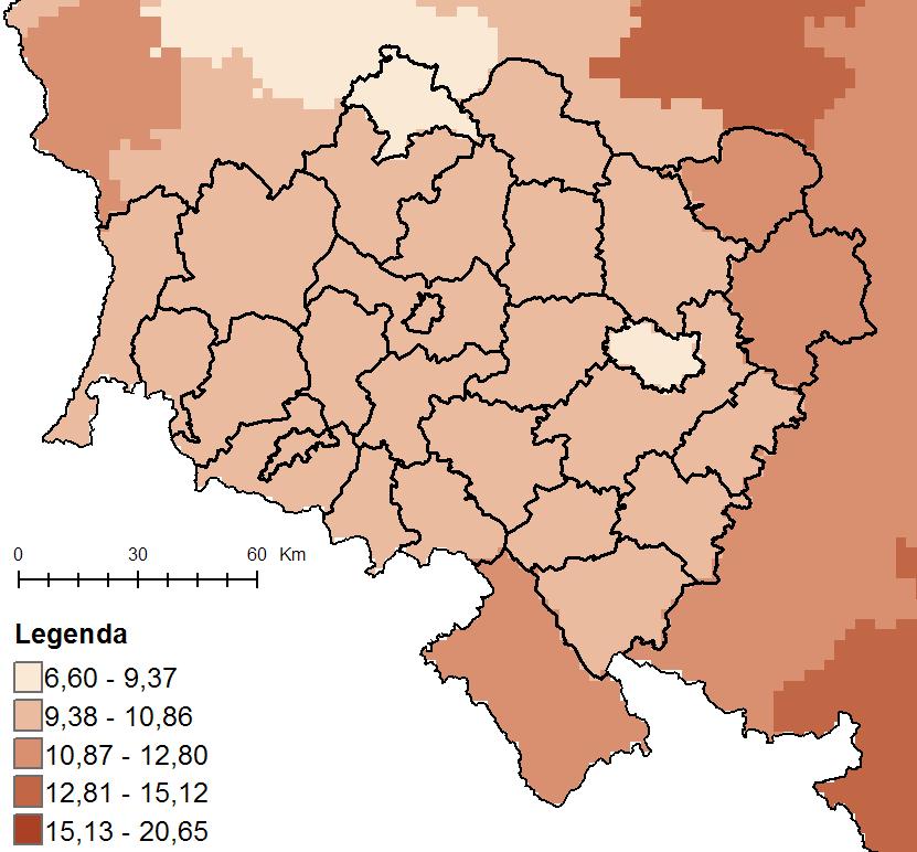 wniesione przez opady atmosferyczne