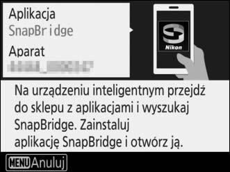 Połącz z urz. intelig. Przycisk G B menu ustawień Dostosuj ustawienia dotyczące podłączania urządzeń inteligentnych.