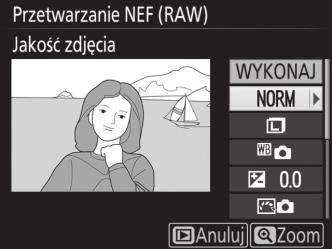 6 Dostosuj ustawienia dla kopii JPEG.