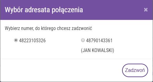 6.7. Statystyki połączeń Prezentują na wykresach dla wybranego okresu liczbę połączeń Nawiązanych i Przekierowanych dla Numeru Głównego w ciągu minuty lub dla całego wybranego okresu oraz liczbę