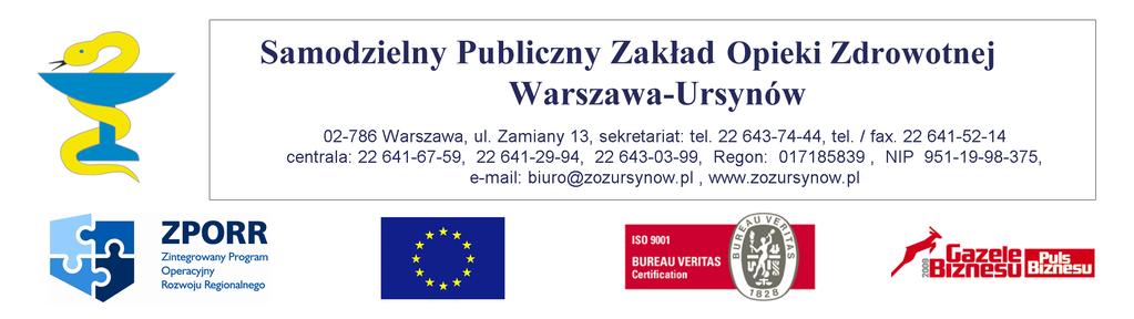 Warszawa, 24.11.2010r. Nr sprawy SPZOZ.U.836/10 OGŁOSZENIE Warszawa: VIDEOkolonoskop Numer ogłoszenia: 381654-2010; data zamieszczenia: 24.11.2010 OGŁOSZENIE O ZAMÓWIENIU - dostawy Zamieszczanie ogłoszenia: obowiązkowe.