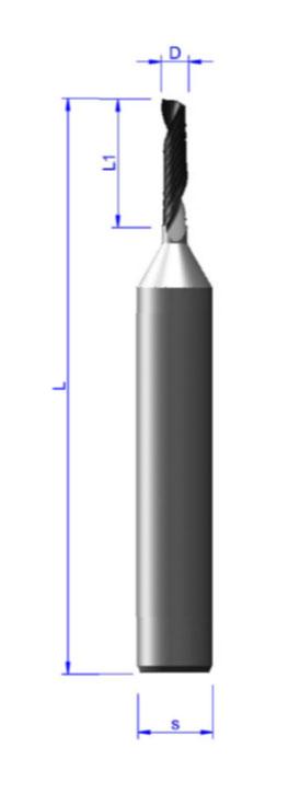 101A6 jakości. Uchwyt s-6 mm. Shank s-6 mm. 3 6 50 6 1 101A6.030.006.050 3 12 50 6 1 101A6.030.012.050 3 20 60 6 1 101A6.030.020.