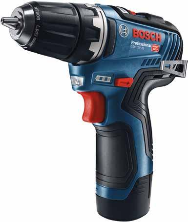 14 Wrzesień Grudzień 2019 Wrzesień Grudzień 2019 15 GCG 18V-600 PROFESSIONAL Pierwszy pistolet do silikonu Bosch: W 100% kompatybilny ze wszystkimi akumulatorami 18V Bosch Professional.