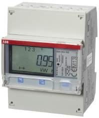Liczniki energii elektrycznej Liczniki energii elektrycznej serii B21/B23/B24 1- i 3-fazowe do pomiaru bezpośredniego (do 63A) lub pośredniego (B24), w standardzie z interfejsem komunikacyjnym IR.