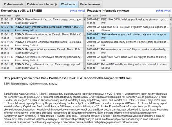5.8. AUDYTOR W prawym dolnym rogu zakładki Podstawowe informacje znajduje się sekcja o nazwie Audytor widoczna na (Rys. 199.), w której prezentowana jest nazwa audytora spółki. 6.