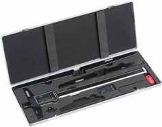 Z regulowanymi i wymiennymi szczękami pomiarowymi 0-300 mm 0-500 mm 0-800 mm Długość szczęki (mm) 90 90 90 Rozdzielczość (mm) 0,01 0,01 0,01 Waga (kg) 0,5 0,6 0,75 Wewnętrzne skale pomiarowe (mm) 10