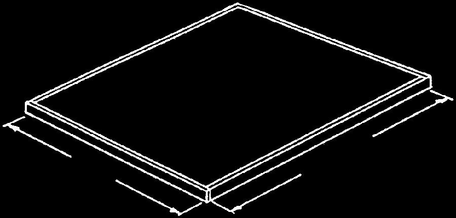 Zaleca się następujące materiały do budowy: Dłużyce z drewna sezonowanego pod ciśnieniem 8 x 89 mm Sklejka do użytku na zewnątrz pomieszczeń 5,5 mm (0 mm x 440 mm) UWAGA: drewna sezonowanego pod