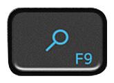 Klawisz funkcyjny Zmieniona funkcja klawisza (do sterowania multimediami) Behavior Wyszukiwanie Przełączenie podświetlenia klawiatury (opcjonalnie) UWAGA: Na klawiaturze bez podświetlenia klawisz F10