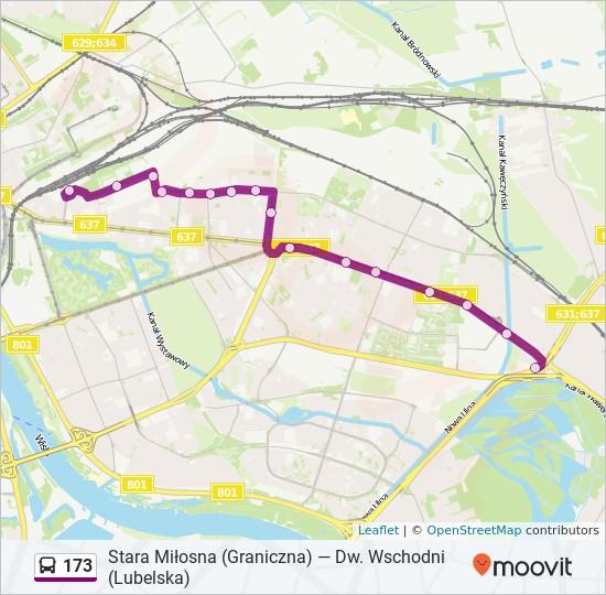 Kierunek: Płowiecka 16 przystanków WYŚWIETL ROZKŁAD JAZDY LINII Dw.