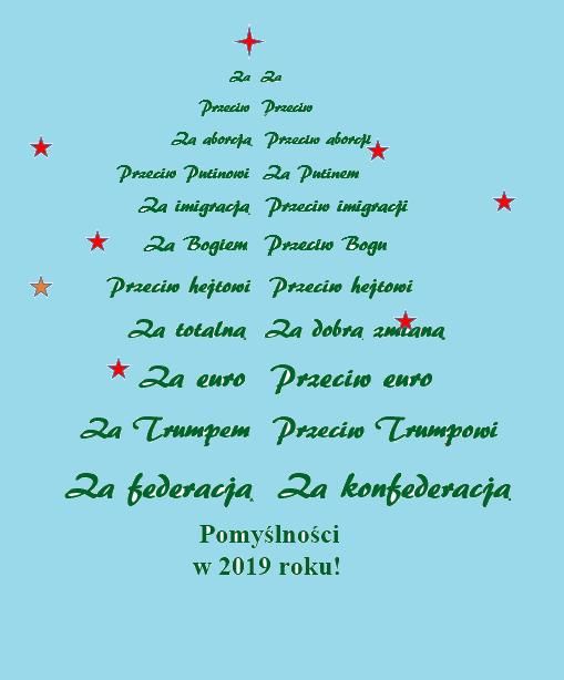 Biuletyn Informacyjny Krajowej Sekcji Nauki NSZZ Solidarność Nr 1-2 (274-275) styczeń luty 2019 r. Niewiędnąca całoroczna choinka. Gratis. Nie wymaga podlewania.